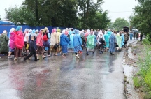 Крестный ход вокруг Хабаровска. День второй. 19 июля 2014 года