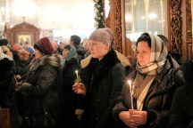 Ночное Рождественское Богослужение в Спасо-Преображенском кафедральном соборе г Хабаровска