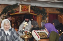 Рождество Христово в Спасо-Преображенском храме п.Охотск