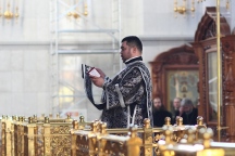 Чин прощения в Спасо-Преображенском кафедральном соборе 13 марта 2016 г.