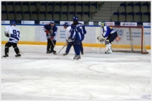 Товарищеский матч по хоккею между Молодежным отделом Хабаровской епархии и духовной семинарией ( 28 декабря 2008 года)