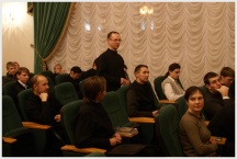 Встреча А.Л.Дворкина с преподавателями и студентами Хабаровской семинарии ( 15 декабря 2009 года)
