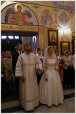 Венчание преподавателей Хабаровской семинарии, Мельниковых Александра и Веры (6 сентября 2009 года)