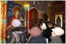 Торжества в честь иконы Божией Матери «Скоропослушница Приамурская» в Хабаровской духовной семинарии ( 22 ноября 2009 года )
