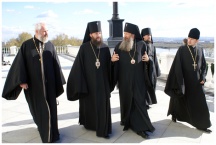 Посещение ректором Киевской духовной академии и семинарии  архиепископом Антонием <br>Хабаровской духовной семинарии (1 октября 2010 года)