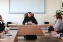Расширенное заседание Епархиального совета в Хабаровской духовной семинарии. 29 сентября 2016 года