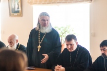 Расширенное заседание Епархиального совета в Хабаровской духовной семинарии 16 декабря 2016 г.