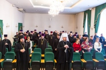 Общеепархиальное годовое собрание в Хабаровской духовной семинарии 21 декабря 2016 г.