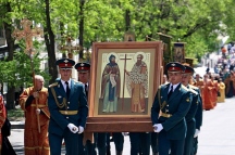 Общегородской крестный ход ко дню памяти равноапостольных Кирилла и Мефодия 21 мая 2017 г.