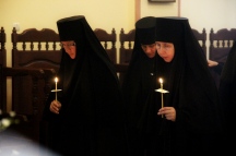 Всенощное бдение в Свято-Петропавловском женском монастыре 11 июля 2017 г.
