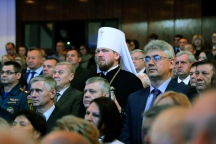 Митрополит Владимир посетил торжественное собрание, посвященное 79-й годовщине со дня образования Хабаровского края 20 октября 2017 г.