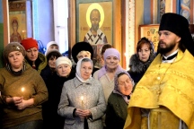 Божественная литургия в храме святителя Иннокентия Иркутского 19 декабря 2017 г.