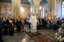 Божественная литургия в храме святителя Иннокентия Иркутского 13 января 2018 г.
