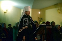 Покаянный канон в храме святого преподобного Серафима Саровского 21 февраля 2018 г.