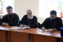 Епархиальное собрание в Хабаровской духовной семинарии 15 мая 2018 г.