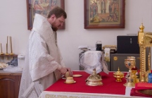 Божественная литургия в Спасо-Преображенском кафедральном соборе 26 августа 2018 г.