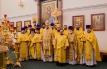 Божественная литургия в Спасо-Преображенском кафедральном соборе 2 декабря 2018 г.