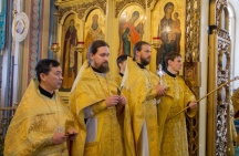 Божественная литургия в храме святителя Иннокентия Иркутского 30 декабря 2018 г.