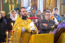 Божественная литургия в храме святителя Иннокентия Иркутского 22 февраля 2019 г.