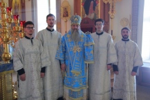 В праздник Сретения митрополит Артемий совершил Божественную литургию в главном соборе края 15 февраля 2023 года