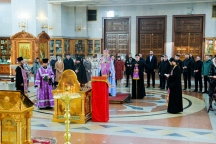 Митрополит Артемий совершил заупокойное Богослужение в годовщину смерти Владимира Жириновского 6 апреля 2023 года