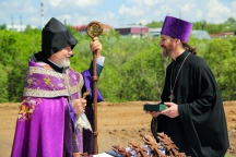 Хабаровский священник посетил чин освящения храма Армянской Апостольской Церкви 28 мая 2023 года