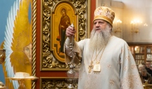 Митрополит Артемий возглавил Литургию в день памяти Собора новомучеников и исповедников Церкви Русской. 9 февраля 2025 г.