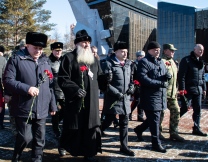 Возложение цветов к мемориалу памяти воинов-интернационалистов 15 февраля 2025 г.