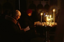 Великое повечерие с чтением Канона Андрея Критского в Спасо-Преображенском соборе  25 февраля 2026 г.