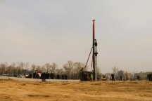 Освящение пробных сваи храма Победы в Хабаровске 25 марта 2026 г.