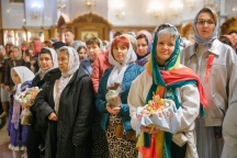 Пасхальное богослужение в Спасо-Преображенском соборе в ночь с 11 на 12 апреля 2026 г.