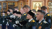Молебен для хабаровских казаков - участников парада Победы 6 мая 2026 г. Молебен для хабаровских казаков - участников парада Победы 6 мая 2026 г.