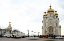 Прибытие мощей святого Иоанна Златоуста в Хабаровск (11 апреля 2007 года)