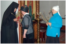 Вербное воскресение в Петропавловской обители (20 апреля 2008 года)